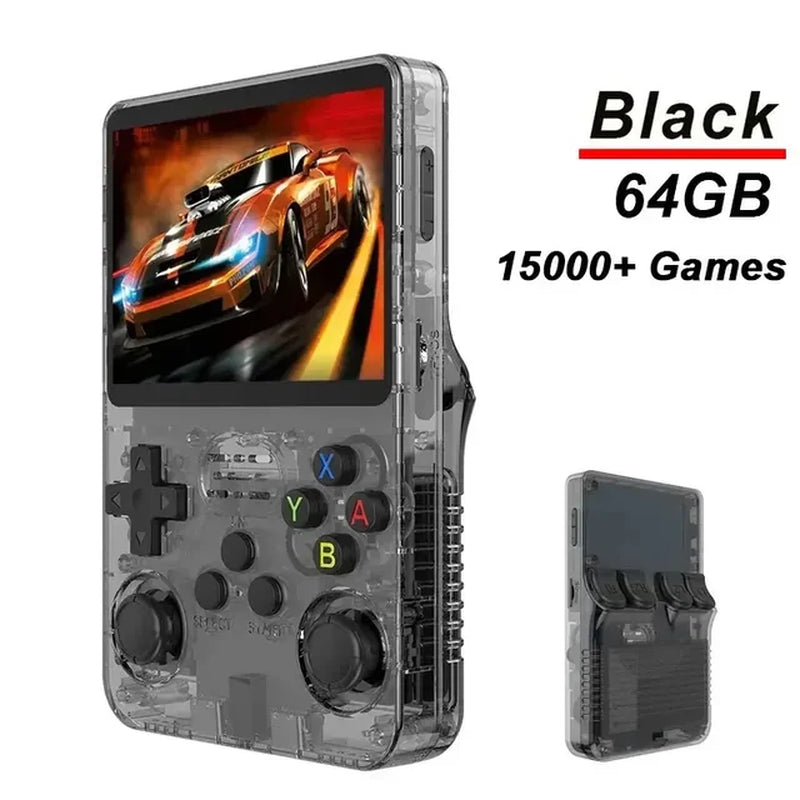 R36S Handheld Game Console 3.5Inch IPS Screen 20000 Classic Retro Games Consoles Linux System Portable Pocket Video Game Player